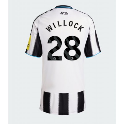 Ženski Nogometni dresi Newcastle United Joe Willock #28 Domači 2025-26 Kratek Rokav Ženski Nogometni dresi Newcastle United Joe Willock #28 Domači 2025-26 Kratek Rokav